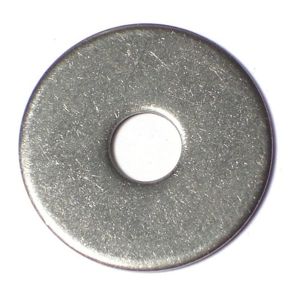 Fender Washer, For Screw Size #14 , Steel Zinc Plated Finish, 2700 PK